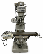 Bridgeport 1HP vertical milling machine, full front view